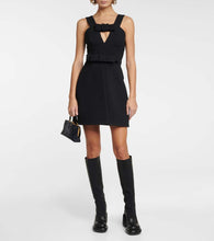 Jil Sander Wool-blend crêpe minidress