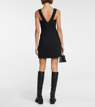 Jil Sander Wool-blend crêpe minidress