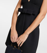 Jil Sander Wool-blend crêpe minidress