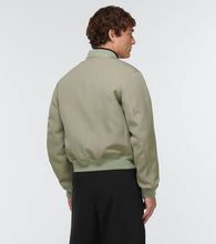 Jil Sander Wool gabardine bomber jacket