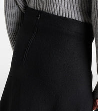 Jil Sander Wool midi skirt