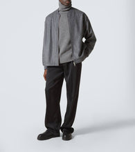 Jil Sander Zip-up wool sweatshirt