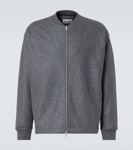 Jil Sander Zip-up wool sweatshirt