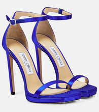 Jimmy Choo Alva 120 satin sandals