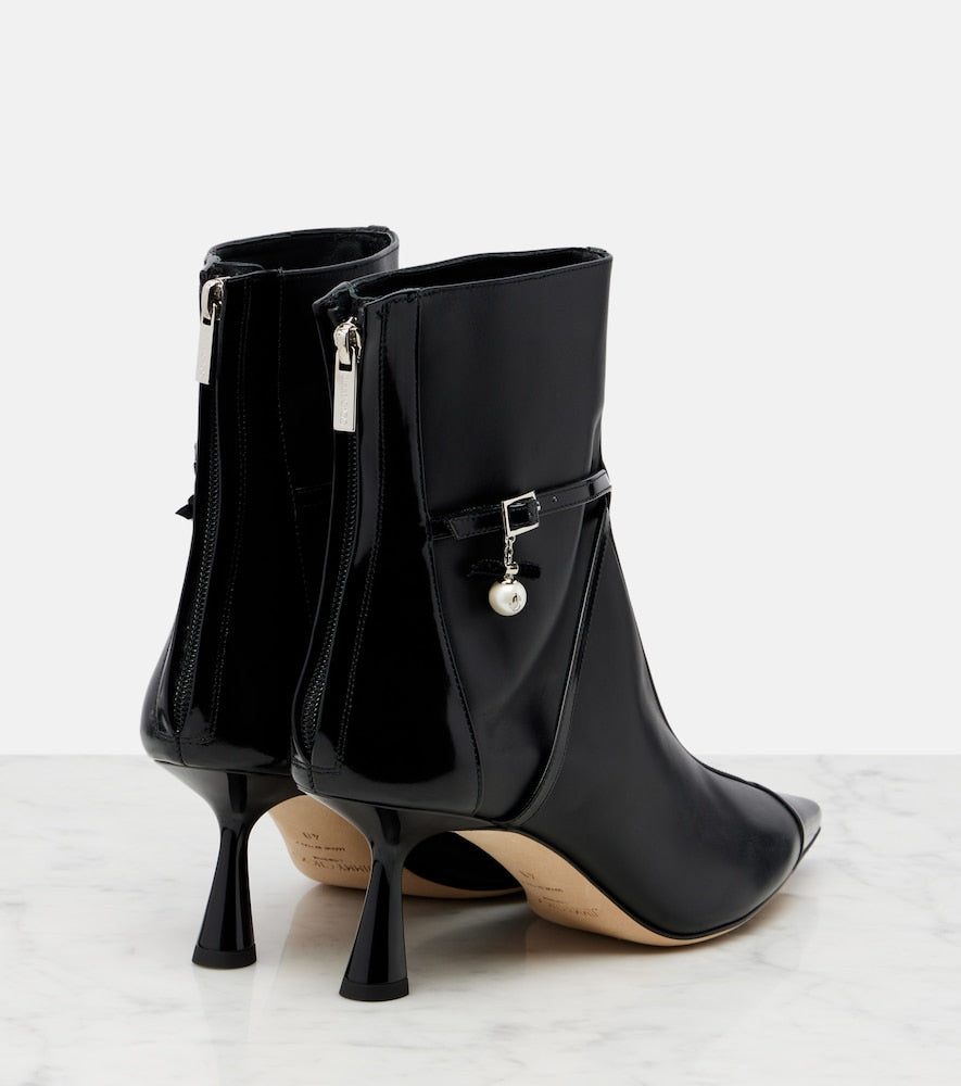 Jimmy Choo Aren 65 leather ankle boots