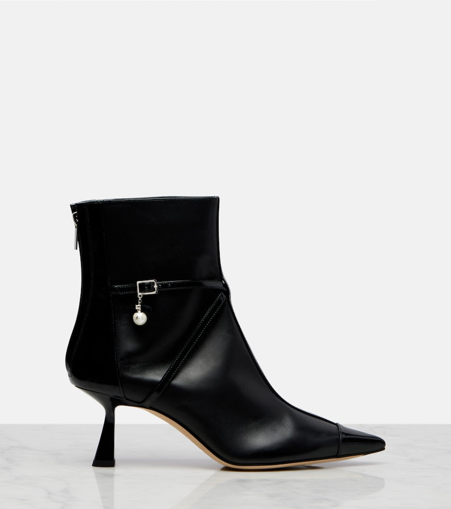 Jimmy Choo Aren 65 leather ankle boots