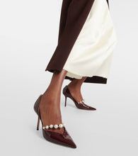 Jimmy Choo Aurelia 85 patent leather pumps