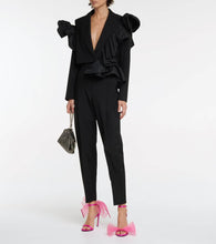 Jimmy Choo Aveline 100 bow-trimmed sandals