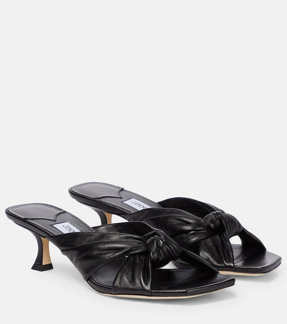 Jimmy Choo Avenue 50 leather mules