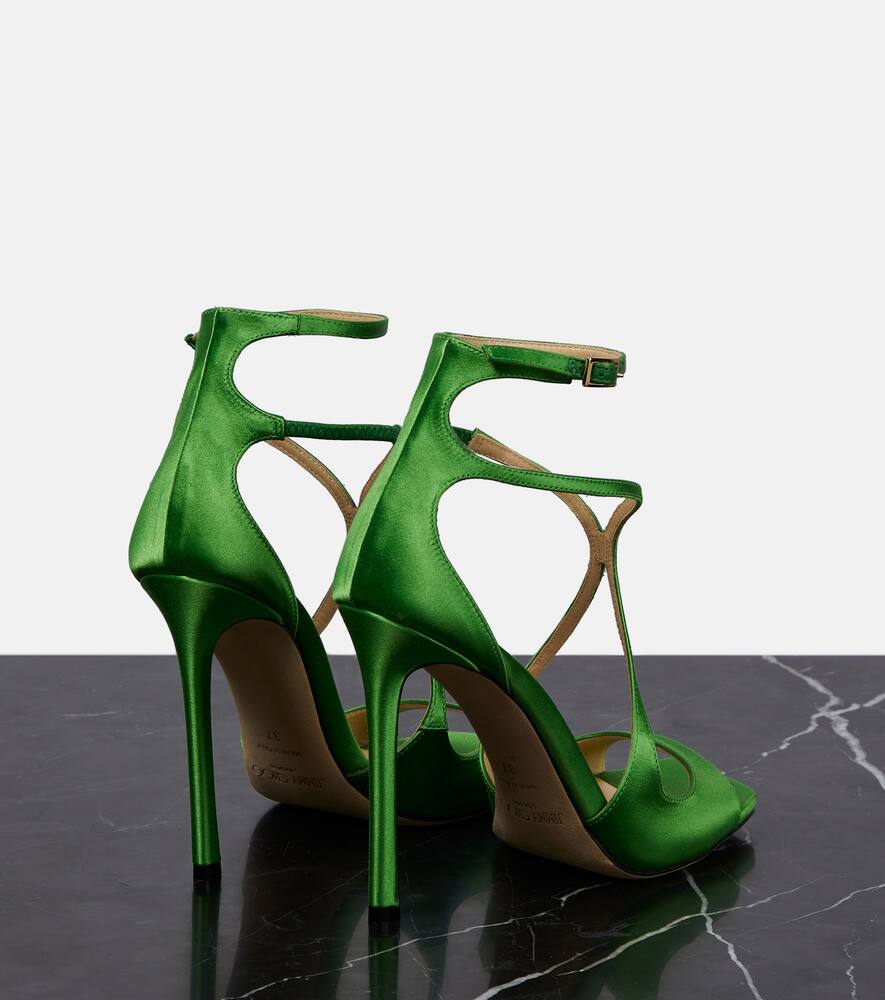 Jimmy Choo Azia 110 satin sandals