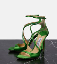 Jimmy Choo Azia 110 satin sandals