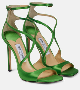 Jimmy Choo Azia 110 satin sandals