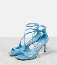 Jimmy Choo Azia 75 patent leather sandals