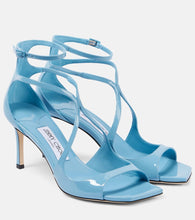 Jimmy Choo Azia 75 patent leather sandals