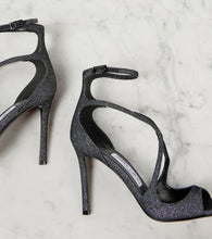 Jimmy Choo Azia 95 glitter sandals