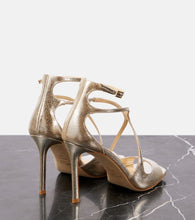 Jimmy Choo Azia 95 leather sandals