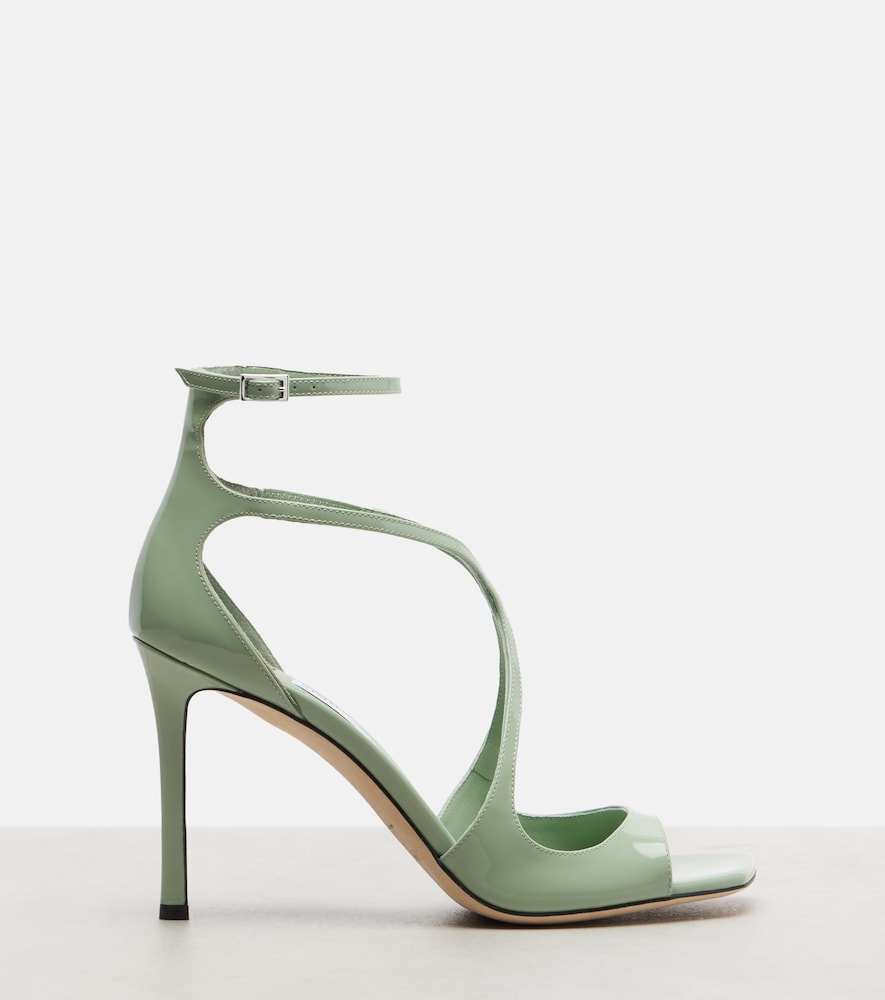 Jimmy Choo Azia patent leather sandals