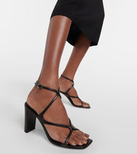 Jimmy Choo Azie 85 leather sandals