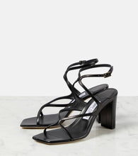 Jimmy Choo Azie 85 leather sandals