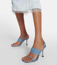 Jimmy Choo Beziers 90 leather sandals