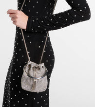 Jimmy Choo Bon Bon Micro embellished bucket bag