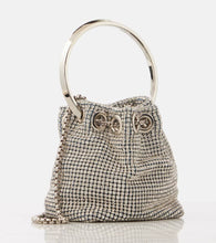 Jimmy Choo Bon Bon Micro embellished bucket bag
