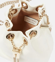 Jimmy Choo Bon Bon Micro leather bucket bag