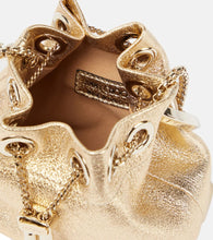 Jimmy Choo Bon Bon Micro leather bucket bag