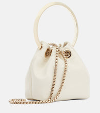 Jimmy Choo Bon Bon Micro leather bucket bag