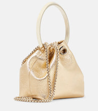 Jimmy Choo Bon Bon Micro leather bucket bag