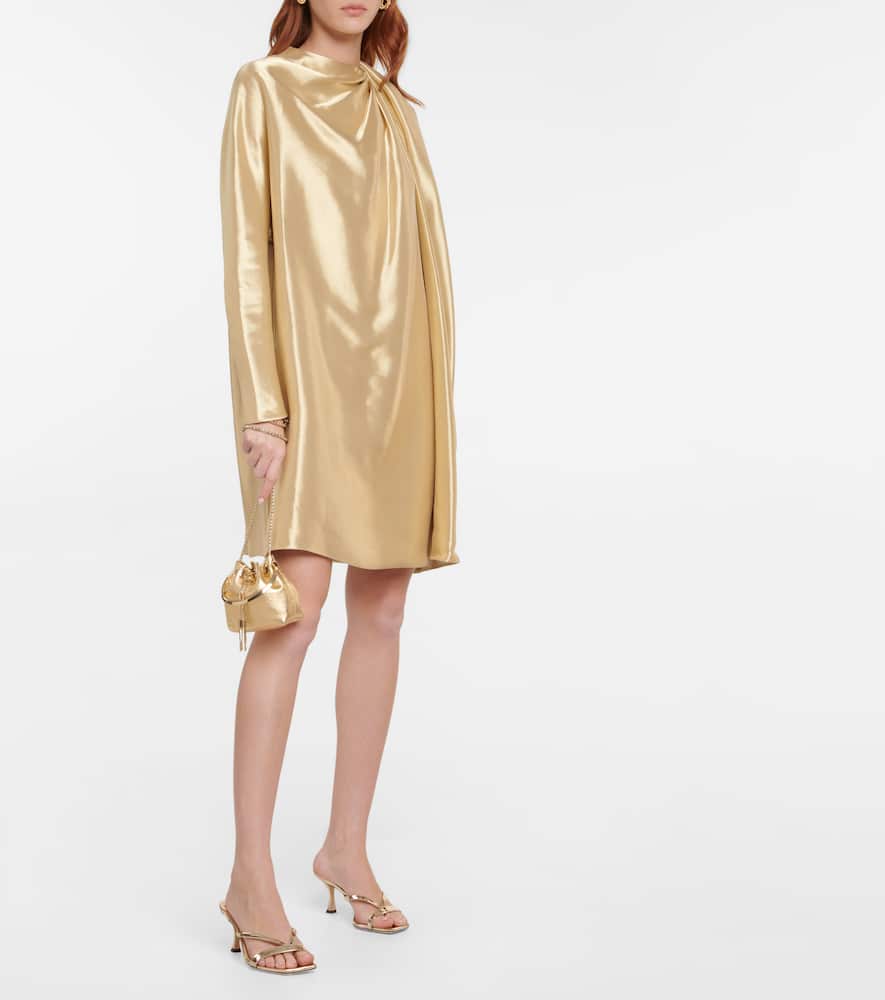 Jimmy Choo Bon Bon Micro leather bucket bag