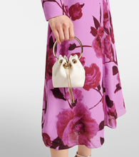 Jimmy Choo Bon Bon Micro leather bucket bag