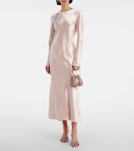 Jimmy Choo Bon Bon Micro satin bucket bag