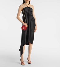 Jimmy Choo Bon Bon Mini tinsel-embellished bucket bag