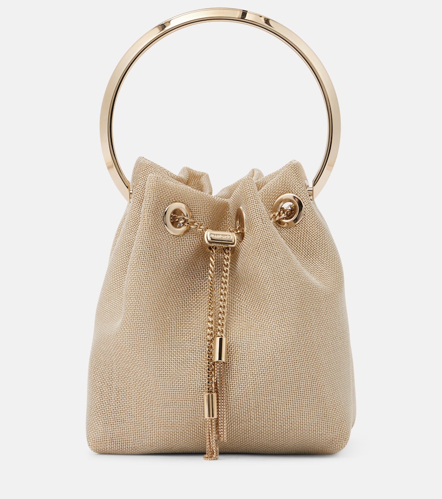 Jimmy Choo Bon Bon Small mesh bucket bag - Jimmy Choo Bon Bon 小号网眼水桶包