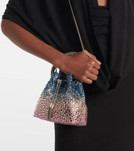 Jimmy Choo Bon Bon embellished bucket bag