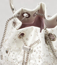 Jimmy Choo Bon Bon embellished satin tote bag