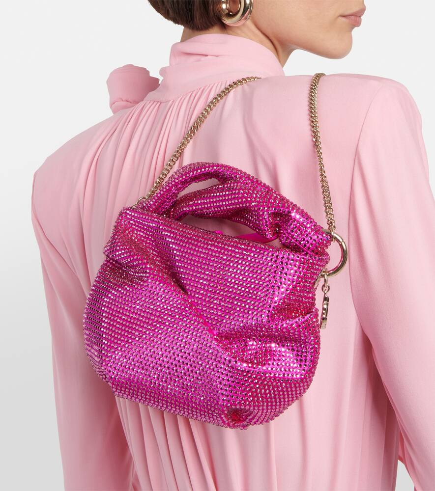 Jimmy Choo Bonny crystal-embellished tote bag