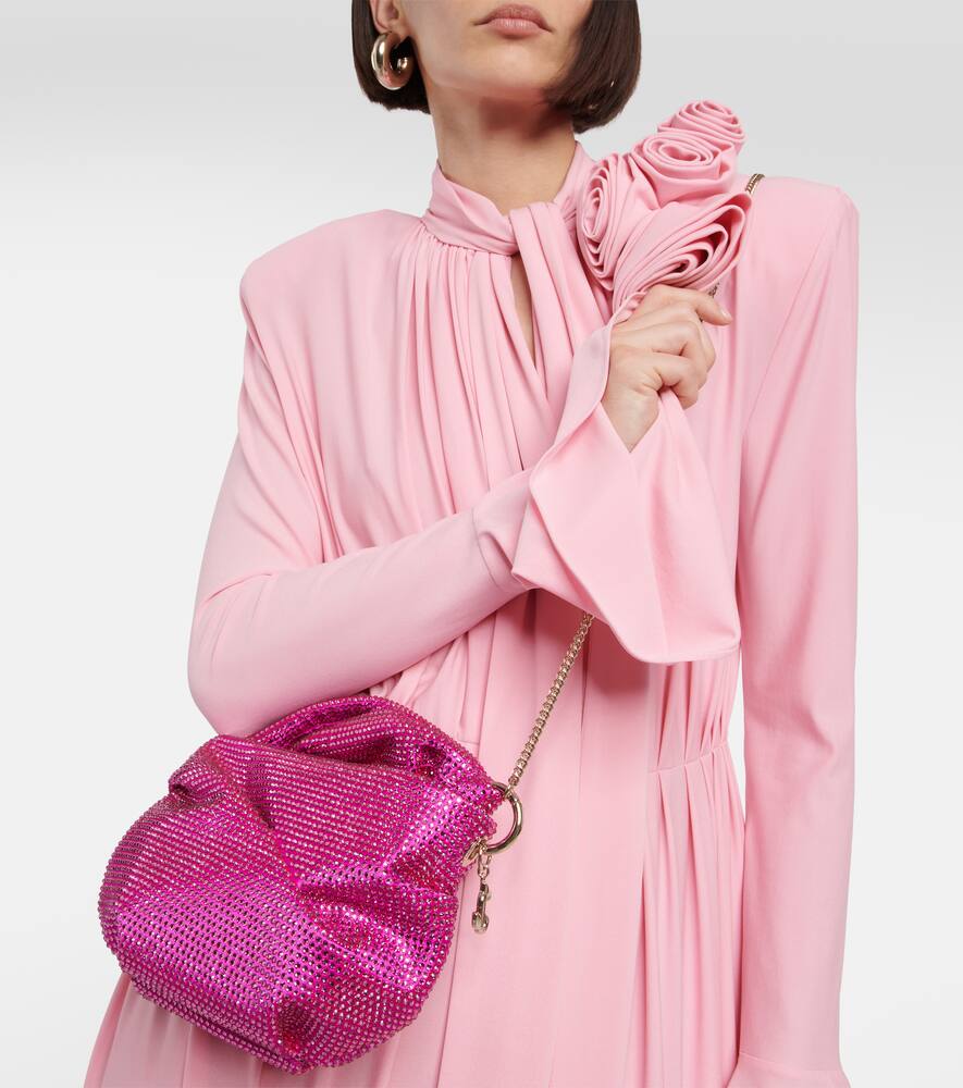 Jimmy Choo Bonny crystal-embellished tote bag