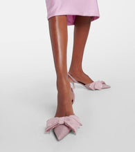 Jimmy Choo Brook 50 glitter slingback pumps