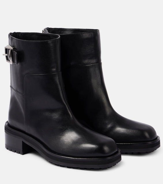 Jimmy Choo Brooklyn 50 leather ankle boots