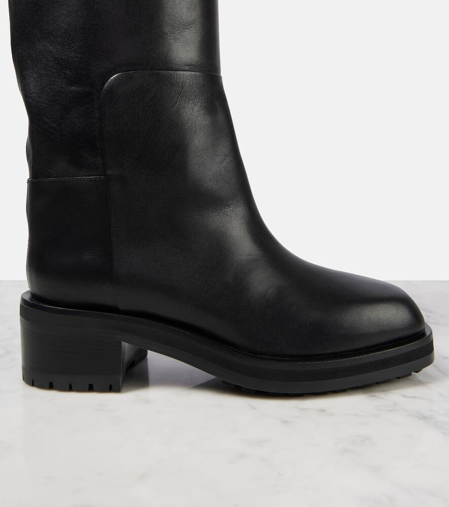 Jimmy Choo Brooklyn 50 leather knee-high boots