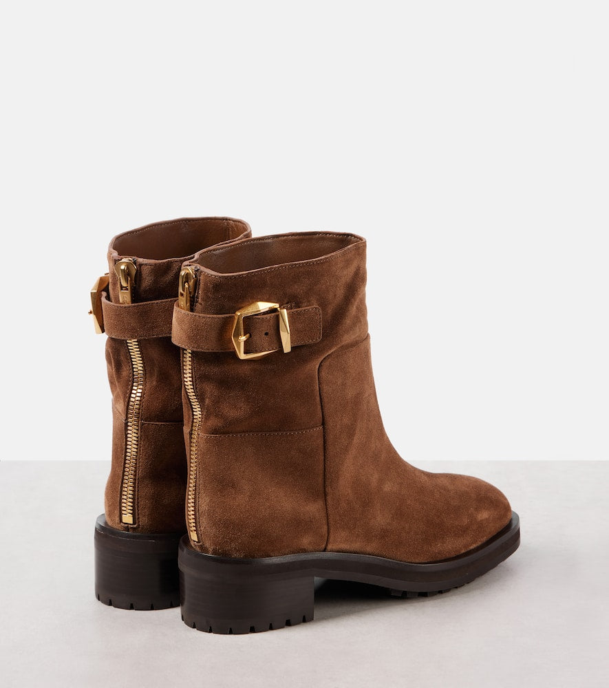 Jimmy Choo Brooklyn 50 suede ankle boots