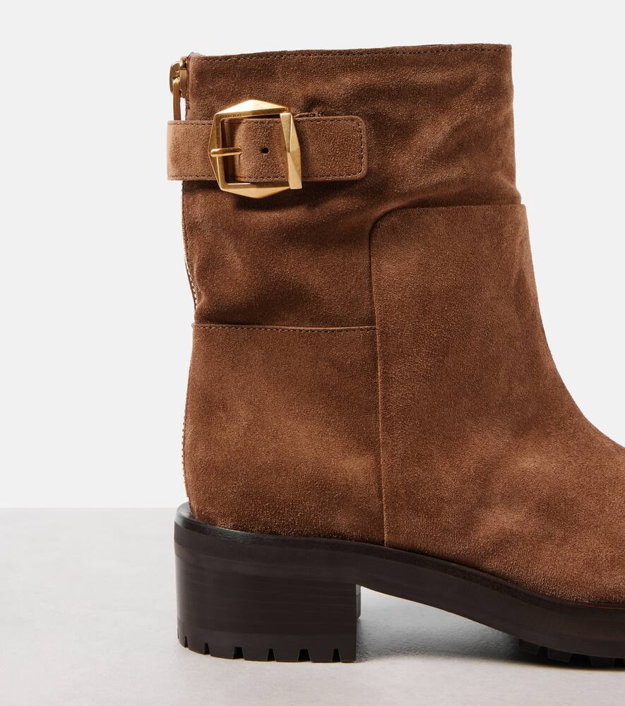 Jimmy Choo Brooklyn 50 suede ankle boots