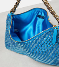 Jimmy Choo Callie crystal-embellished pouch