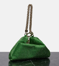 Jimmy Choo Callie crystal-embellished pouch