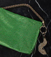 Jimmy Choo Callie crystal-embellished pouch