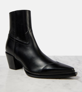 Jimmy Choo Cece 60 leather ankle boots
