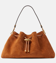 Jimmy Choo Cinch M suede bucket bag - Jimmy Choo Cinch M 麂皮水桶包