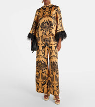 Jimmy Choo Claressa metallic leather platform sandals